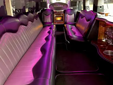 White Hummer Limousine