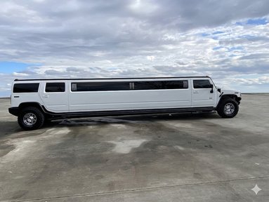 White Hummer Limousine